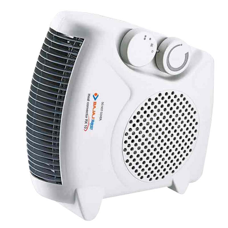 Buy Bajaj Majesty 2000 Watts Fan Room Heater Auto Thermal Cutout RX10 White Online Croma